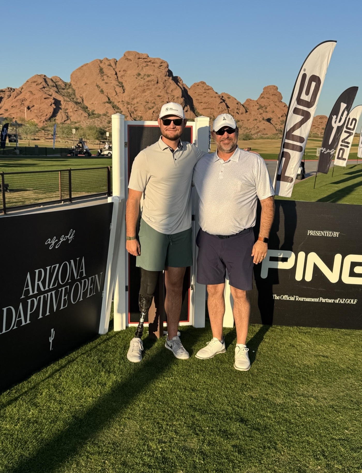 Parker VanCampen at the Arizona Adaptive Open
